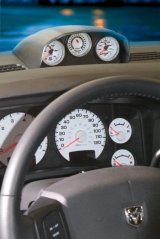 Autometer 03-07 Dodge Ram Triple Dash Pod - Black thumbnail 3