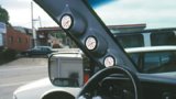 Autometer 99-06 GMC Sierra/Dmax (w/ speaker) Triple Pillar - Black thumbnail 1