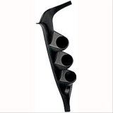 Autometer 92-97 Ford F Series (exc 97 F-150) Triple Pillar - Black thumbnail 2