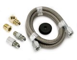 Autometer #4 Braided SS Line (-4AN) 4ft 3/16in ID Fittings thumbnail 8
