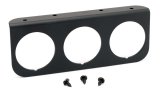 Autometer 2-1/16in Black 3-Hole Gauge Panel thumbnail 8