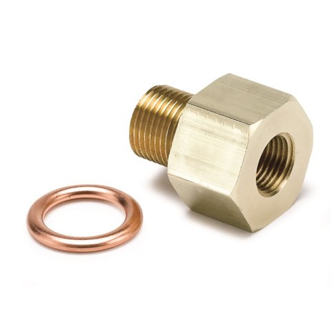 Autometer Metric Oil Pressure Adapter - 1/8in NPT to M12x1 thumbnail 2