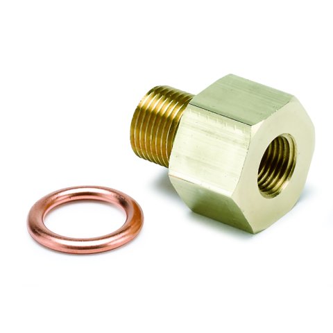 Autometer Metric Oil Pressure Adapter - 1/8in NPT to M12x1 thumbnail 3