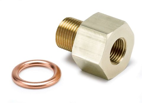 Autometer Metric Oil Pressure Adapter - 1/8in NPT to M12x1 thumbnail 7