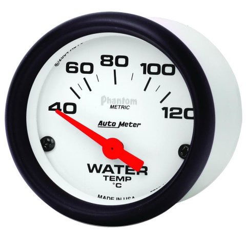 Autometer Phantom 52mm 40-120 Deg C Electronic Water Temp Gauge thumbnail 3