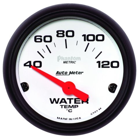 Autometer Phantom 52mm 40-120 Deg C Electronic Water Temp Gauge thumbnail 9
