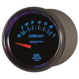Autometer Cobalt 52mm 0-7 BAR Short Sweep Electric Oil Pressure Gauge thumbnail 7
