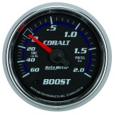 Autometer Cobalt 52mm 2 BAR Mechanical Boost Gauge thumbnail 3
