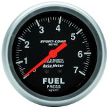 Autometer Sport-Comp 2 5/8in 0-7 Kg/Cm2 Mechanical Fuel Pressure Gauge thumbnail 4