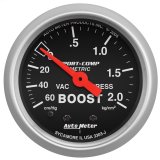 Autometer Sport-Comp 52mm 60 cm/Hg-2.0 Kg/Cm2 Mechanical Boost Gauge thumbnail 1