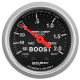 Autometer Sport-Comp 52mm 60 cm/Hg-2.0 Kg/Cm2 Mechanical Boost Gauge thumbnail 4