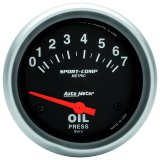 Autometer Sport-Comp 66.7mm 0-7 BAR Short Sweep Electronic Oil Pressure Gauge thumbnail 2