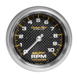 Autometer Carbon Fiber 3 3/8 10000 RPM In-Dash Tachometer thumbnail 8