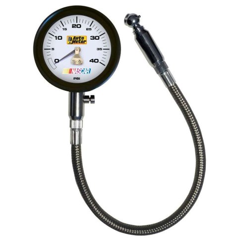 Autometer NASCAR Performance 40PSI Lo-Pressure Tire Pressure Gauge thumbnail 8