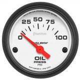 Autometer Phantom 52mm 0-100 PSI Electric Oil Pressure Gauge thumbnail 1
