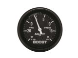 Autometer Black 2-5/8in 30 In Hg-Vac / 20 PSI Mechanical Vacuum/Boost Gauge thumbnail 8