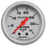 Autometer Ultra-Lite 52mm 35 PSI Mechanical Water Pressure Gauge thumbnail 1