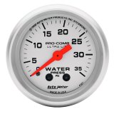 Autometer Ultra-Lite 52mm 35 PSI Mechanical Water Pressure Gauge thumbnail 4