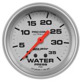 Autometer 66.7mm 35 PSI Mechanical Water Pressure Gauge thumbnail 2