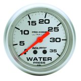 Autometer 66.7mm 35 PSI Mechanical Water Pressure Gauge thumbnail 4