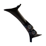 Autometer 99-07 Ford Powerstroke/SD Black Dual A-Pillar Gauge Kit thumbnail 6