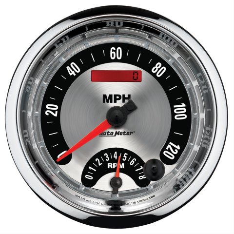 Autometer American Muscle 5in Tach Speedo Combo In-Dash