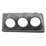 Autometer 99-03 Ford Super Duty 52mm Black Triple Under Dash Pod thumbnail 2
