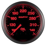 Autometer Elite 52mm 100-340 Deg F Oil Temp Peak & Warn w/ Electronic Control Gauge thumbnail 3