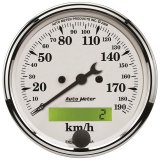 Autometer 3 1/8in 0-190km/h Old Tyme Elec. Programmable Speedometer thumbnail 3