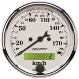 Autometer 3 1/8in 0-190km/h Old Tyme Elec. Programmable Speedometer thumbnail 4