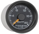 Autometer Factory Match Chevy 2-1/16in FSE 0-2000 Pyro Kit Gauge thumbnail 5
