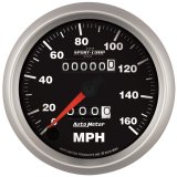 Autometer Sport-Comp II 3-3/8in 160MPH Mechanical Speedometer thumbnail 2