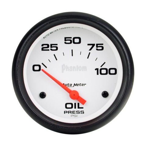 Autometer Phantom 66.7mm 0-100 PSI SSE Oil Pressure Gauge thumbnail 5