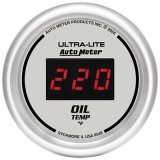 Autometer Ultra-Lite 52MM 0-340 Deg F Digital Oil Temperature thumbnail 1