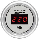 Autometer Ultra-Lite 52MM 0-340 Deg F Digital Oil Temperature thumbnail 3