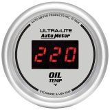 Autometer Ultra-Lite 52MM 0-340 Deg F Digital Oil Temperature thumbnail 4