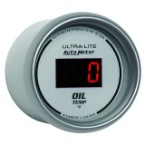 Autometer Ultra-Lite 52MM 0-340 Deg F Digital Oil Temperature thumbnail 5