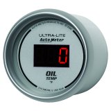 Autometer Ultra-Lite 52MM 0-340 Deg F Digital Oil Temperature thumbnail 6