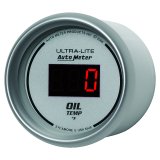 Autometer Ultra-Lite 52MM 0-340 Deg F Digital Oil Temperature thumbnail 8
