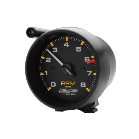 Autometer External Shift-Lite 3-3/4in Black 8,000 RPM Tachometer thumbnail 2