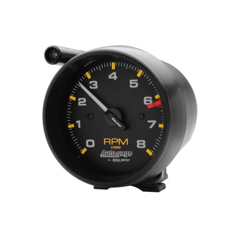 Autometer External Shift-Lite 3-3/4in Black 8,000 RPM Tachometer thumbnail 3