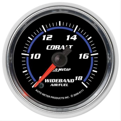 Autometer Cobalt 52mm Wideband Analog Air/Fuel Ratio Gauge