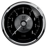 Autometer Prestige Series Black 3-3/8in 120mph Electronic Programmable Speedometer Gauge thumbnail 5