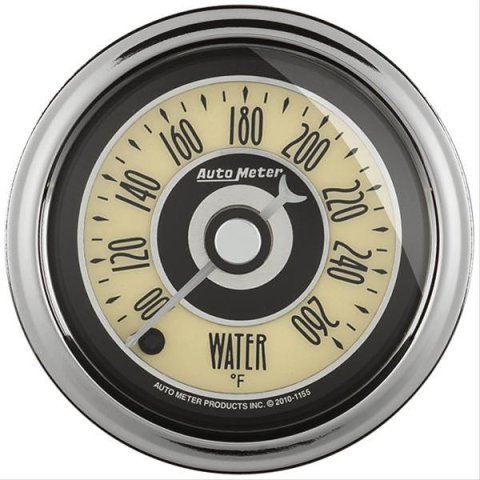 Autometer Cruiser Ad 2-1/16in Full Sweep Electric 100-260 Deg F Water Temperature Gauge thumbnail 1