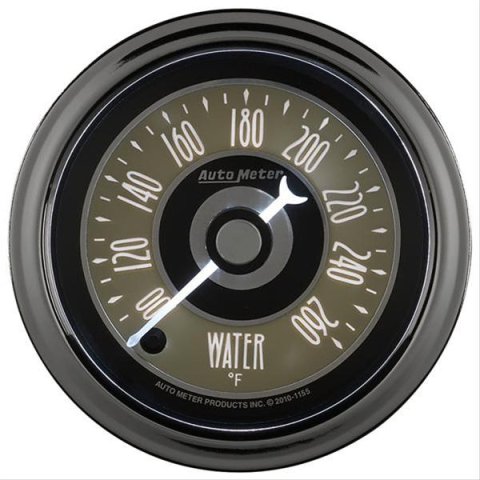 Autometer Cruiser Ad 2-1/16in Full Sweep Electric 100-260 Deg F Water Temperature Gauge thumbnail 2