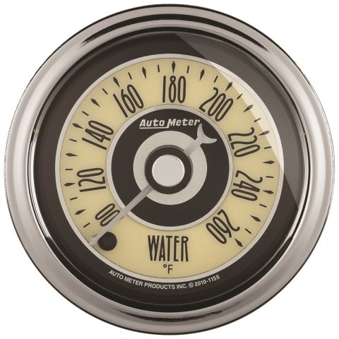 Autometer Cruiser Ad 2-1/16in Full Sweep Electric 100-260 Deg F Water Temperature Gauge thumbnail 4