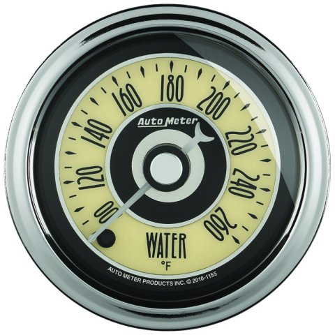 Autometer Cruiser Ad 2-1/16in Full Sweep Electric 100-260 Deg F Water Temperature Gauge thumbnail 5