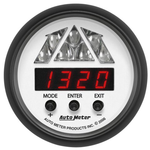 Autometer Phantom 2-1/16in Digital Pro Shift System Shift Light Level 1 Gauge thumbnail 3
