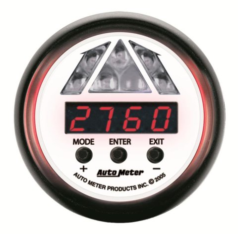 Autometer Phantom 2-1/16in Digital Pro Shift System Shift Light Level 1 Gauge thumbnail 4