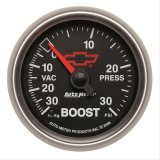 Autometer Sport-Comp II GM 52mm 30 PSI Mechanical Boost Vacuum Gauge thumbnail 1